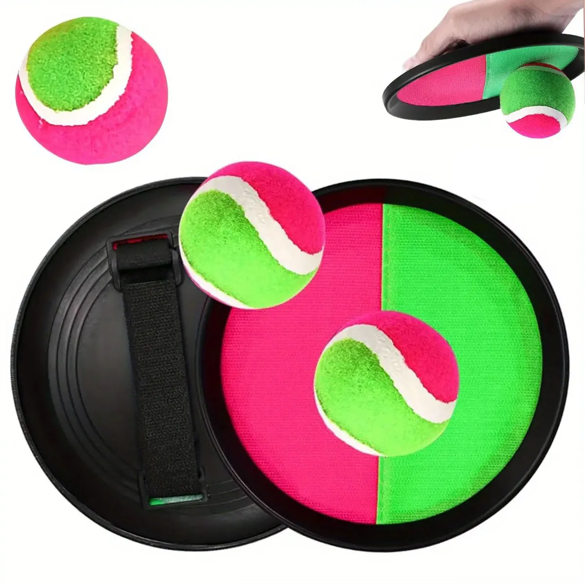 3 шт./компл., набор липких мячей на присоске, игра с мячом, игрушка для вечеринки, забавная интерактивная игра для улицы, в помещении, ловля мяча ZSY
3 шт./компл., набор липких мячей на присоске, игра с мячом, игрушка для вечеринки, забавная интерактивная игра для улицы, в помещении, ловля мяча ZSY