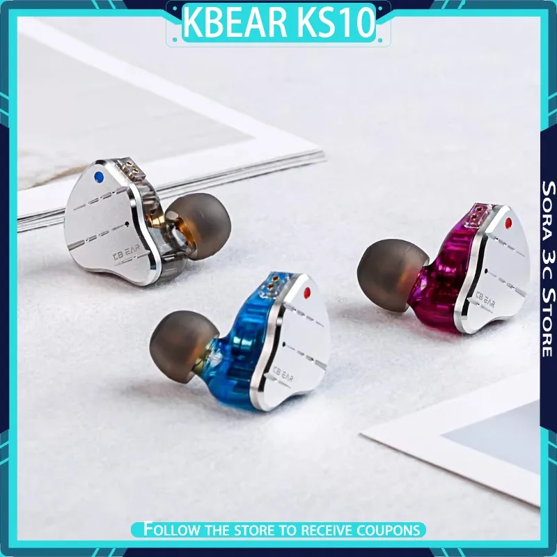 KBEAR KS10 наушники-вкладыши HiFi с ЧПУ, металлический чехол, полупрозрачный ПК, полость, высокое разрешение, микрофон с шумоподавлением, музыкальные наушники
KBEAR KS10 наушники-вкладыши HiFi с ЧПУ, металлический чехол, полупрозрачный ПК, полость, высокое разрешение, микрофон с шумоподавлением, музыкальные наушники