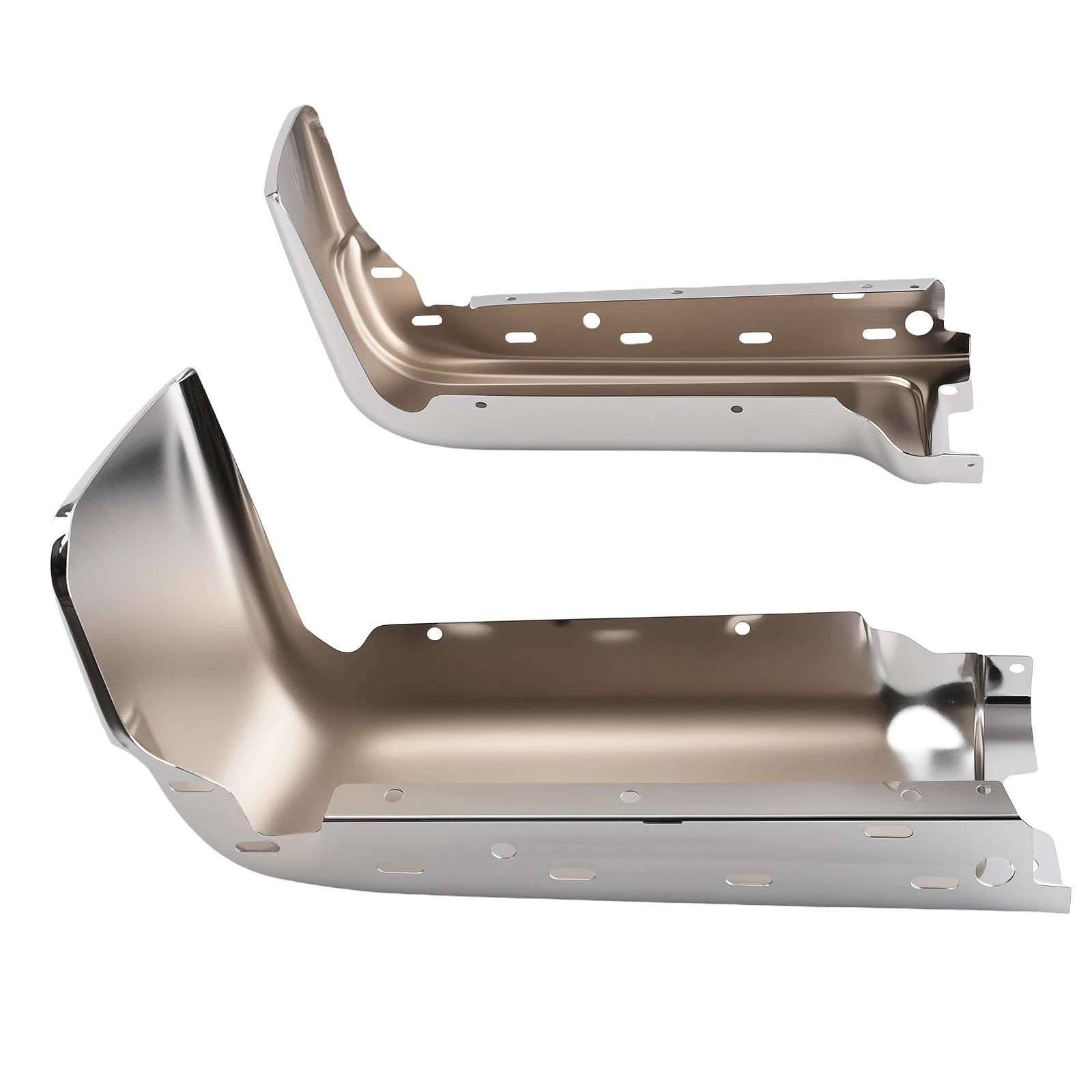 Chrome Rear Bumper End Set for Ford F150 SVT Raptor 2009-2014 9L3Z17906A LR
Chrome Rear Bumper End Set for Ford F150 SVT Raptor 2009-2014 9L3Z17906A LR