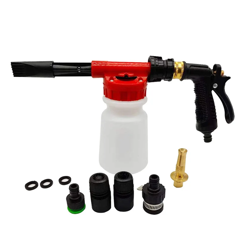 Multifunctional Foam Pot Water Gun Household High Pressure Car Wash Water Gun Outdoor Convenient Car Wash Tool
Multifunctional Foam Pot Water Gun Household High Pressure Car Wash Water Gun Outdoor Convenient Car Wash Tool
