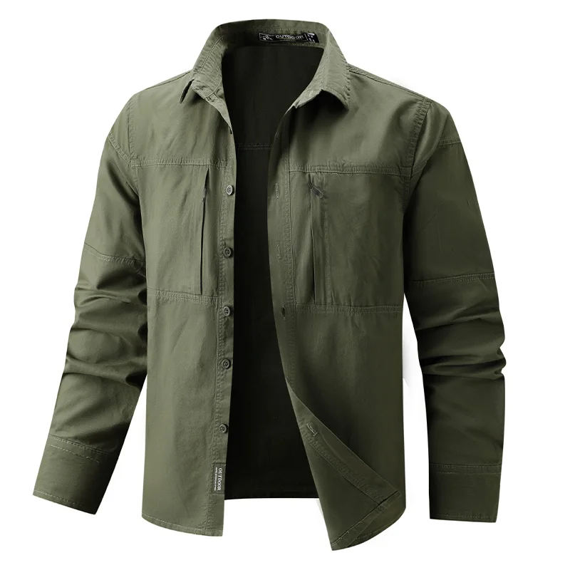 Men's Long Sleeve Shirt Jacket Outdoor Casual Workwear Loose Large Size Collared Shirt Spring Autumn New Style Breathable Wea...
Men's Long Sleeve Shirt Jacket Outdoor Casual Workwear Loose Large Size Collared Shirt Spring Autumn New Style Breathable Wea...