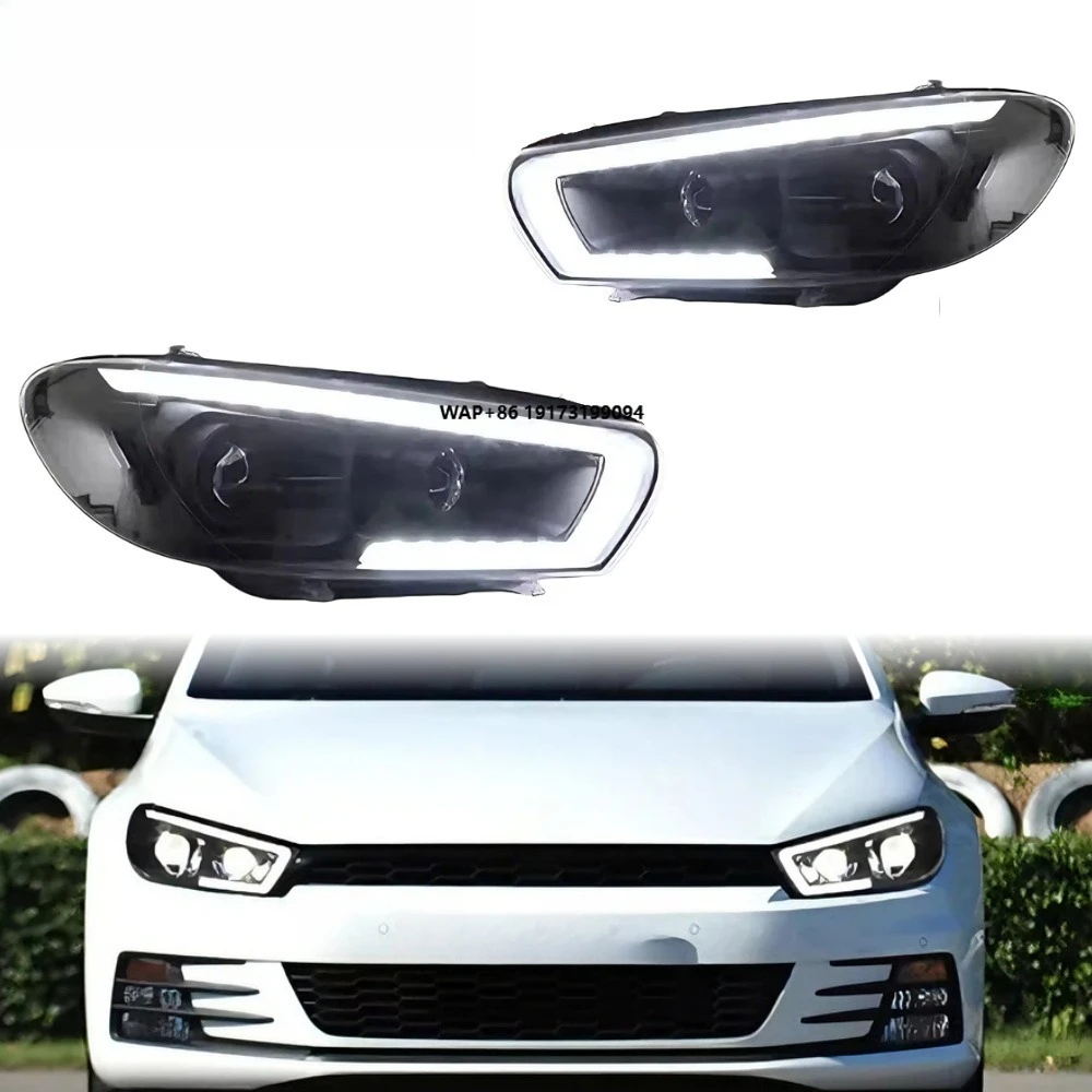 Scirocco Headlights 2009-2017 LED Lens Upgrade Front Lamp Car Accessories Hot Selling Plug and Play DRL
Scirocco Headlights 2009-2017 LED Lens Upgrade Front Lamp Car Accessories Hot Selling Plug and Play DRL