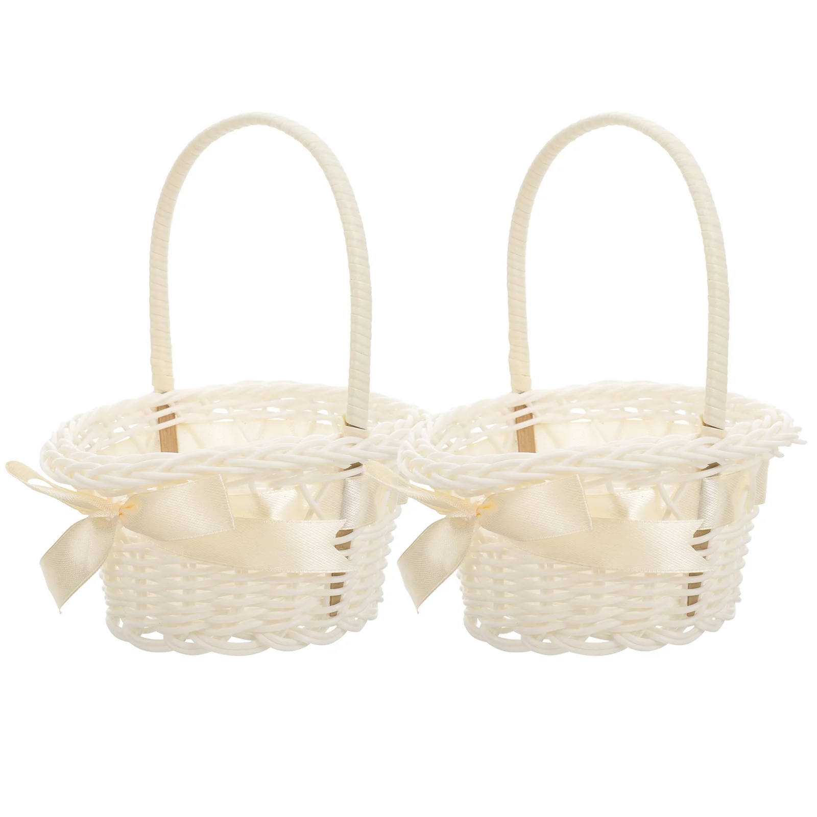 2Pcs Flower Storage Basket with Handle Versatile Woven Gift Basket for Flowers Or Decor Easy to Clean Simulated Rattan Handheld
2Pcs Flower Storage Basket with Handle Versatile Woven Gift Basket for Flowers Or Decor Easy to Clean Simulated Rattan Handheld