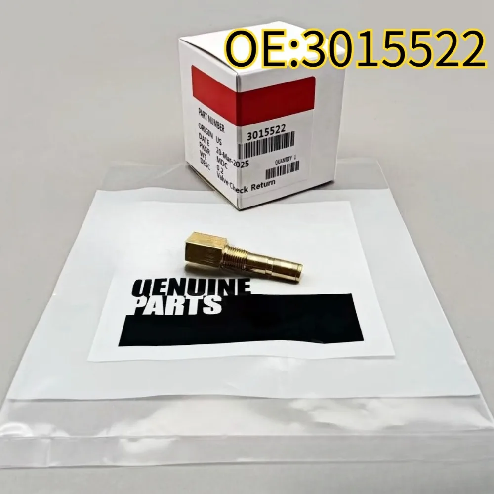 High quality New For 3015522 PT fuel pump valve check is suitable for Cummins M11 L10 K19 N855 N14
High quality New For 3015522 PT fuel pump valve check is suitable for Cummins M11 L10 K19 N855 N14