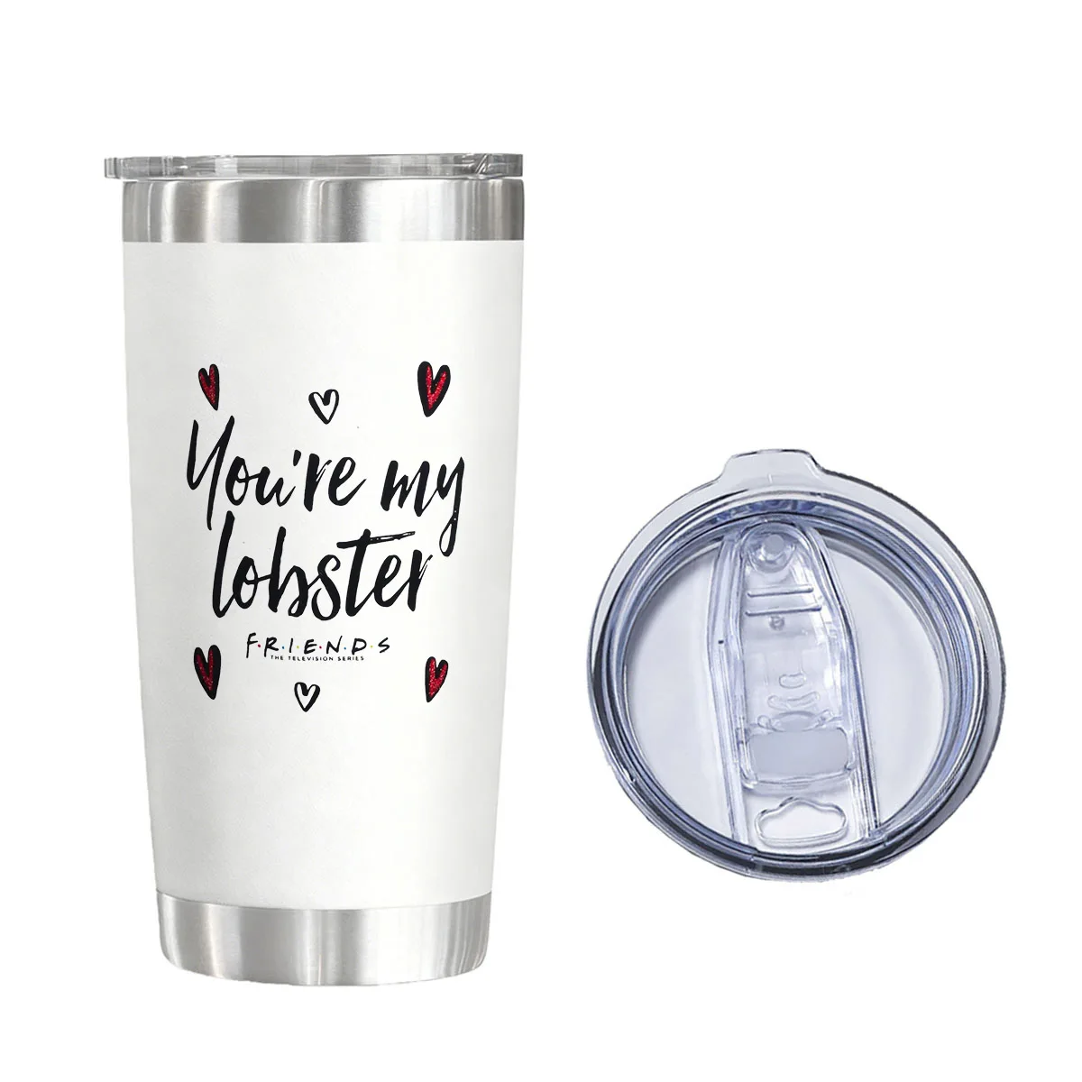 You're My Lobster Friends TV Show Vacuum Flask 20 oz - Romantic Gift Insulated Water Glass
You're My Lobster Friends TV Show Vacuum Flask 20 oz - Romantic Gift Insulated Water Glass