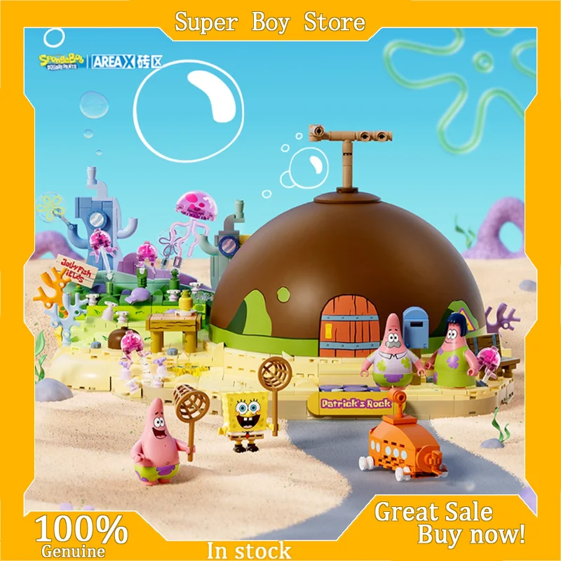 SpongeBob SquarePants Patrick Star Bikini Bottom House DIY Building Blocks Set for Adults Kids Creative Christmas Birthday Gift
SpongeBob SquarePants Patrick Star Bikini Bottom House DIY Building Blocks Set for Adults Kids Creative Christmas Birthday Gift