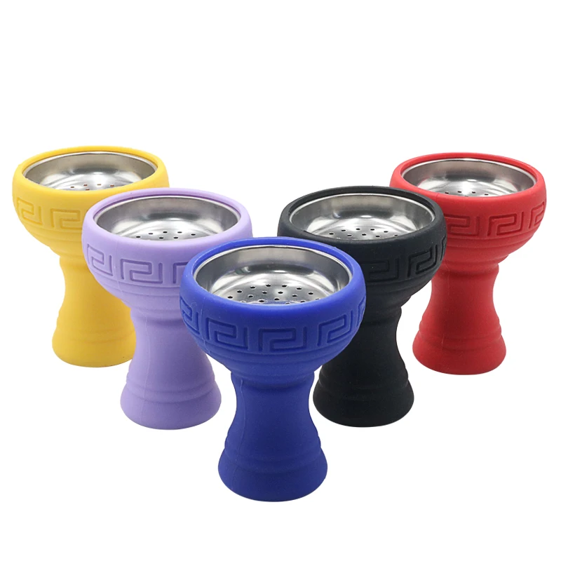 SY Refractory Silicone Hookah Bowl With Stainless Steel Mesh Shisha Tobacco Bowls Narguile Smoking Accessories Gadget Tools
SY Refractory Silicone Hookah Bowl With Stainless Steel Mesh Shisha Tobacco Bowls Narguile Smoking Accessories Gadget Tools
