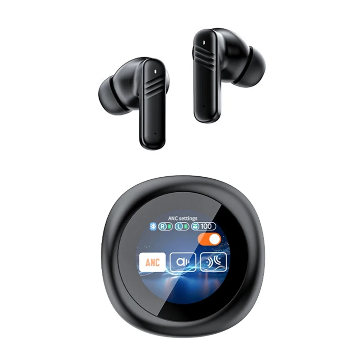 B74A Wireless ANC Bluetooth 5.4 Headphones LED Touch Screen Visible Earphones Wireless in-Ear ENC Noise Cancellation Headset
B74A Wireless ANC Bluetooth 5.4 Headphones LED Touch Screen Visible Earphones Wireless in-Ear ENC Noise Cancellation Headset