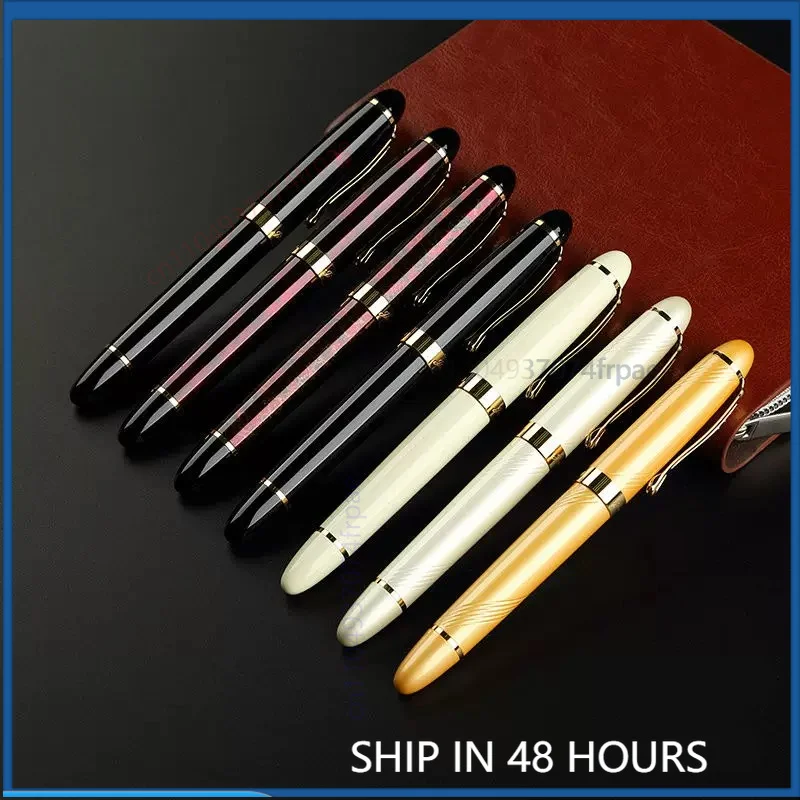 For Jinhao X450 Metal Fountain Pen Hand Polished Naginata Nib Smooth Writing Business Signature Practice Gift Pen(2pcs)
For Jinhao X450 Metal Fountain Pen Hand Polished Naginata Nib Smooth Writing Business Signature Practice Gift Pen(2pcs)
