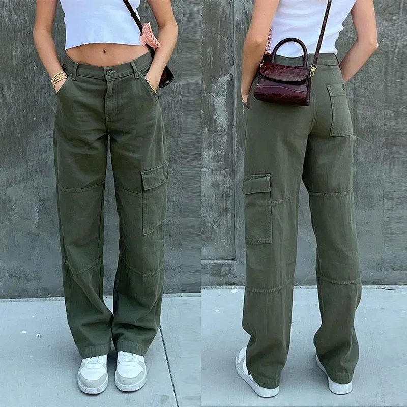 Women Jeans Solid Color Pockets Mid Waist High Street Wide Leg Pants Denim Zipper Fly Flat Winter 2023 Loose Slight Strech
Women Jeans Solid Color Pockets Mid Waist High Street Wide Leg Pants Denim Zipper Fly Flat Winter 2023 Loose Slight Strech