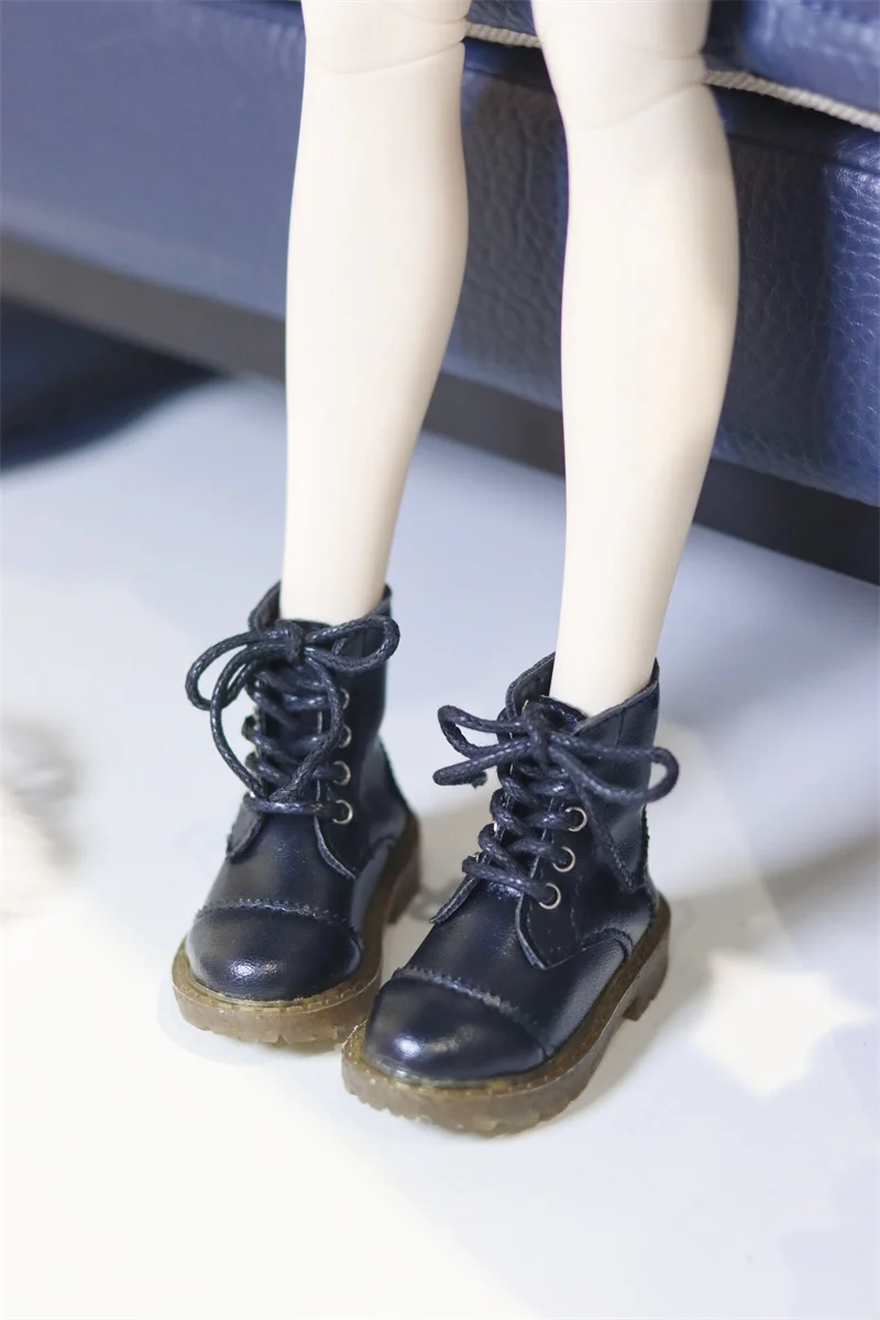 BJD Doll Shoes 1/4 1/6 Girls Boys Toys Handsome Daily Soft-soled Matte Leather Brown Black High-Top Ankle Boots Doll Accessories
BJD Doll Shoes 1/4 1/6 Girls Boys Toys Handsome Daily Soft-soled Matte Leather Brown Black High-Top Ankle Boots Doll Accessories