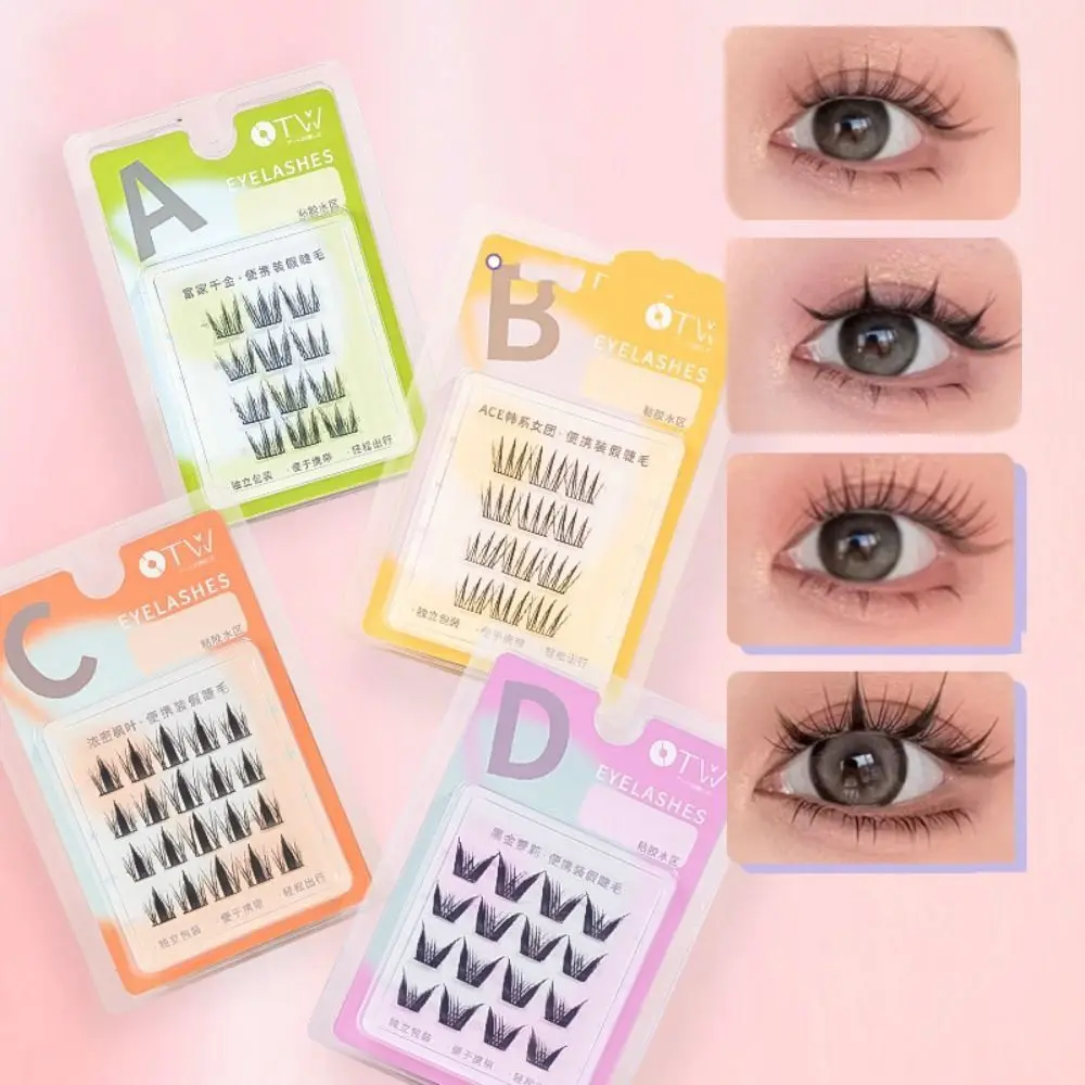 Extension Individual Cluster Eyelashes Dense Makeup Fluffy False Eyelashes Reusable DIY Segmented Eyelashes Bundles Women/Girls
Extension Individual Cluster Eyelashes Dense Makeup Fluffy False Eyelashes Reusable DIY Segmented Eyelashes Bundles Women/Girls