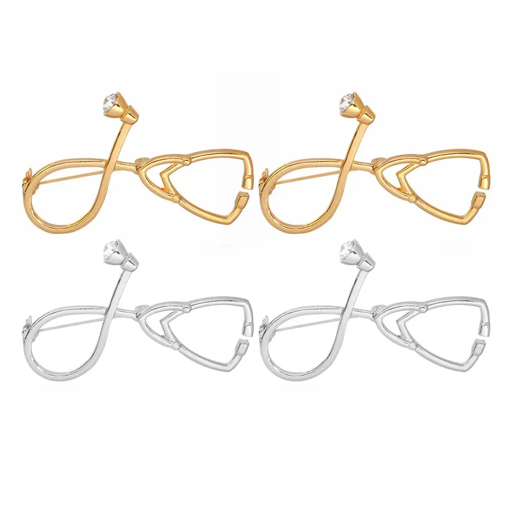 4 Pcs Boutonniere Stethoscope Corsage Collar Decoration Shirt Brooch Cartoon Alloy Badge
4 Pcs Boutonniere Stethoscope Corsage Collar Decoration Shirt Brooch Cartoon Alloy Badge