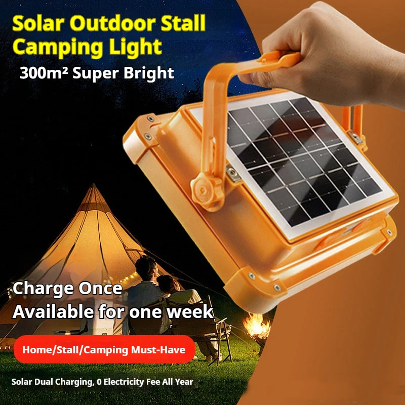 Portable Solar Powered High-Power Ultra-Bright Emergency Light for Camping, Garden, and Outdoor Use
Portable Solar Powered High-Power Ultra-Bright Emergency Light for Camping, Garden, and Outdoor Use