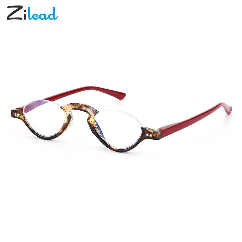 Zilead +1+3.5 Anti-blue Light Half-frame Reading Glasses Women Men Fashion Computer Prescription Presbyopic Reading Eyeglasses
Zilead +1+3.5 Anti-blue Light Half-frame Reading Glasses Women Men Fashion Computer Prescription Presbyopic Reading Eyeglasses