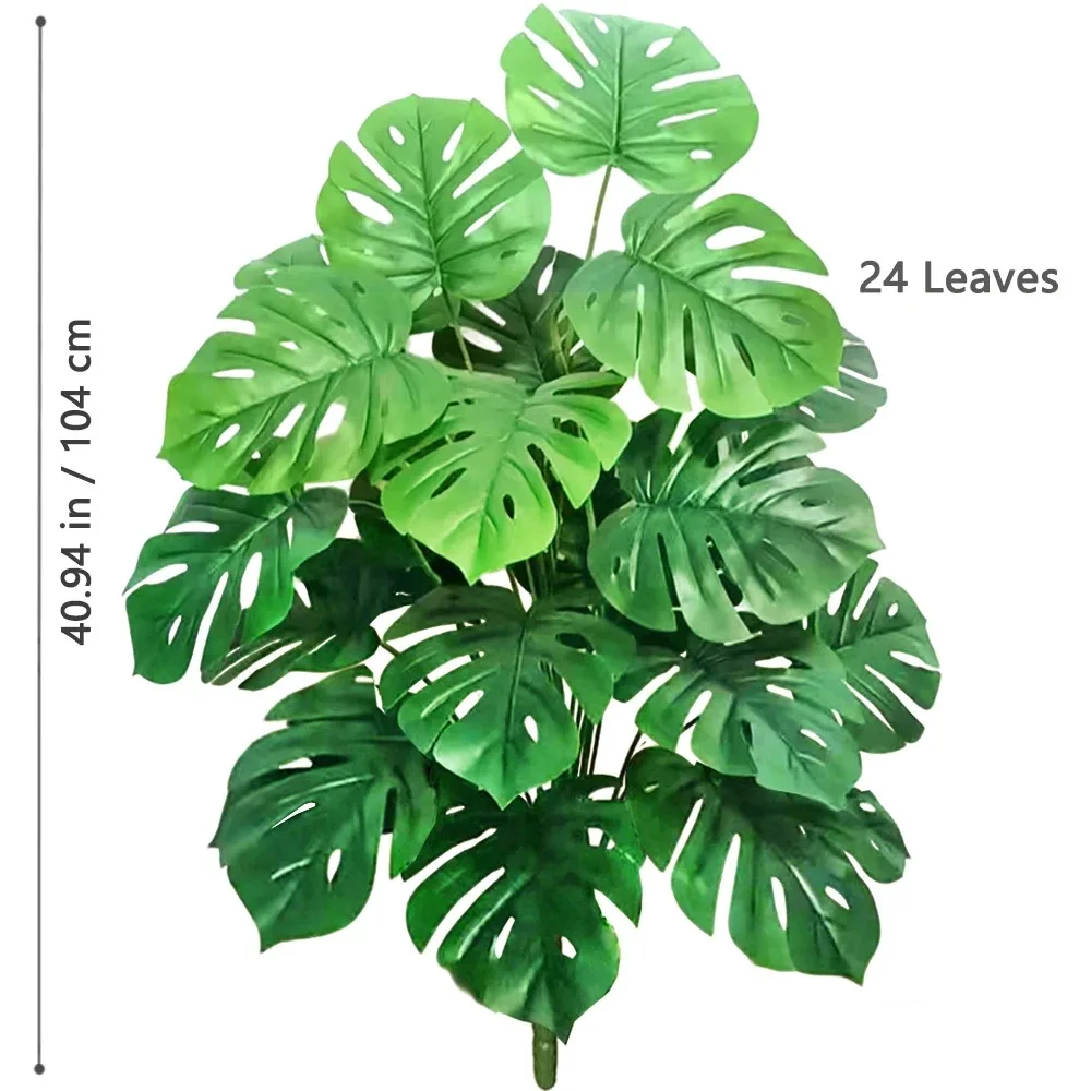 24 Leaves Mildred's lifelike waterless artificial plant, used for outdoor landscape gardens and indoor decoration H1620
24 Leaves Mildred's lifelike waterless artificial plant, used for outdoor landscape gardens and indoor decoration H1620