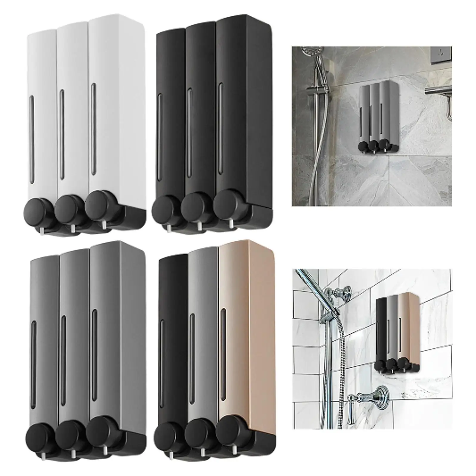 Manual Soap Dispenser Wall Mounted Space Saving Large Capacity Commercial Shampoo Dispenser for Laundry Rooms Restaurants
Manual Soap Dispenser Wall Mounted Space Saving Large Capacity Commercial Shampoo Dispenser for Laundry Rooms Restaurants