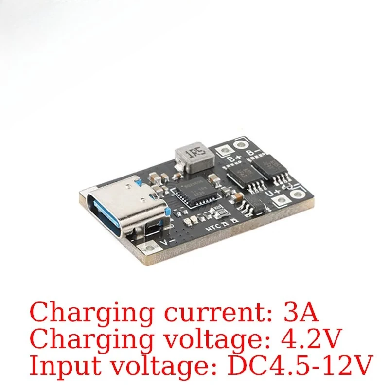 10Pcs/1pcs 5V TYPE-C USB 3A Lithium Battery Charger Module Charging Board With Protection Dual Functions 3A Li-ion
10Pcs/1pcs 5V TYPE-C USB 3A Lithium Battery Charger Module Charging Board With Protection Dual Functions 3A Li-ion