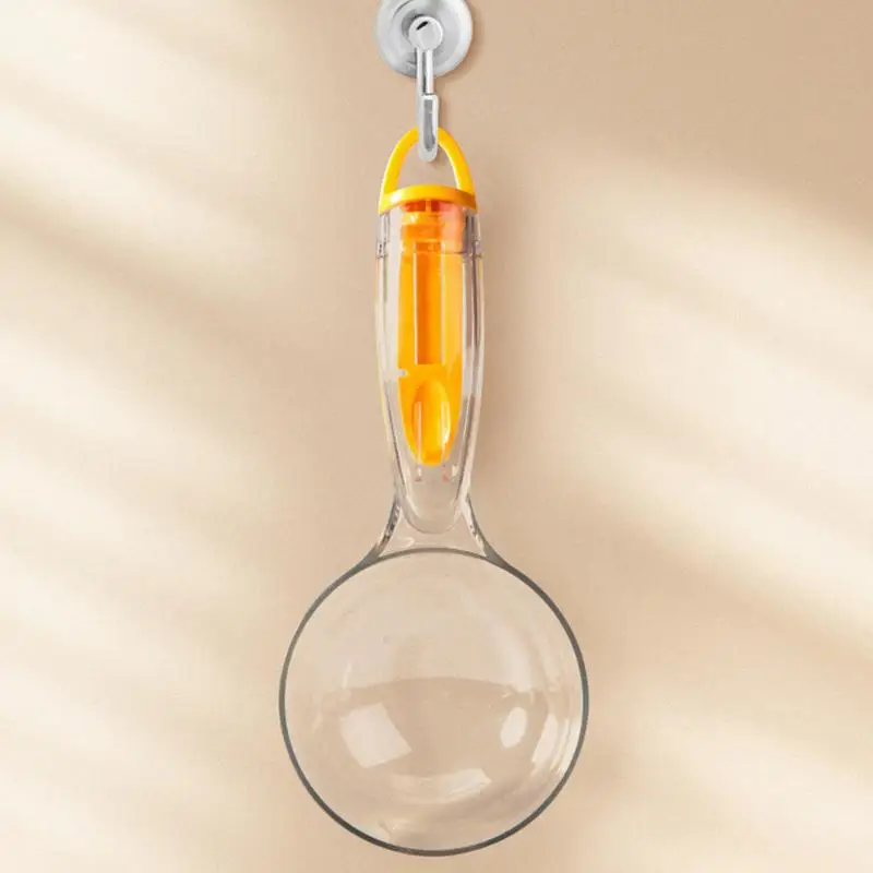 Dog Spoon Comfortable Handle Dog Food Scoop With Sealing Clip 200ml Reusable Clear Multi-functional Pet Feeding & Watering
Dog Spoon Comfortable Handle Dog Food Scoop With Sealing Clip 200ml Reusable Clear Multi-functional Pet Feeding & Watering