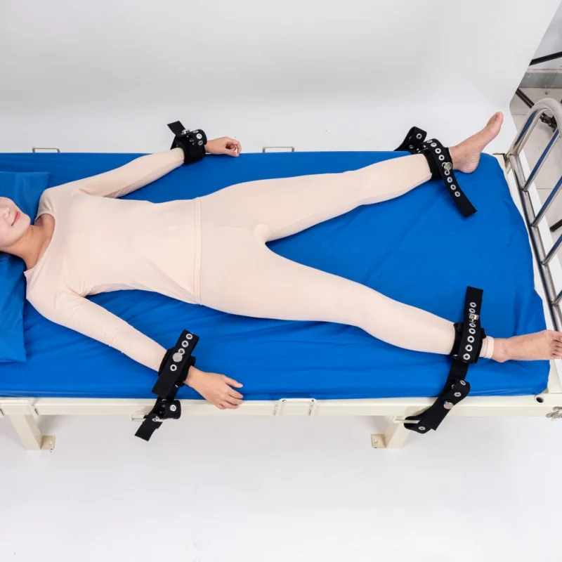 Cut-resistant 4-point Bed Magnetic restraint Strap Set For Psychiatric Limb Binding Hands And Feet
Cut-resistant 4-point Bed Magnetic restraint Strap Set For Psychiatric Limb Binding Hands And Feet
