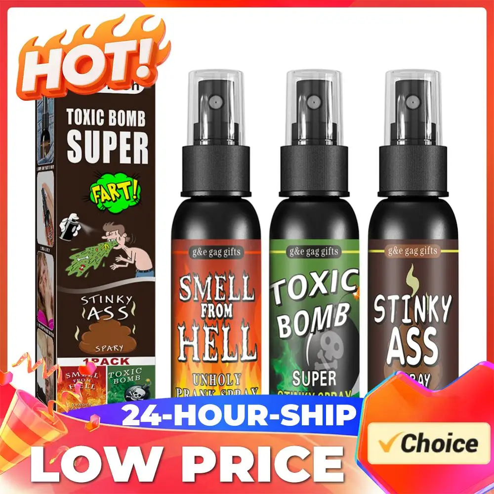 Спрей-запах-имитатор 30 мл: Забавный спрей-пердун для вечеринок, пластиковый, для взрослых и детей, ужасно-пахучий, нетоксичный, для Хэллоуина, прикольные игрушки
Спрей-запах-имитатор 30 мл: Забавный спрей-пердун для вечеринок, пластиковый, для взрослых и детей, ужасно-пахучий, нетоксичный, для Хэллоуина, прикольные игрушки