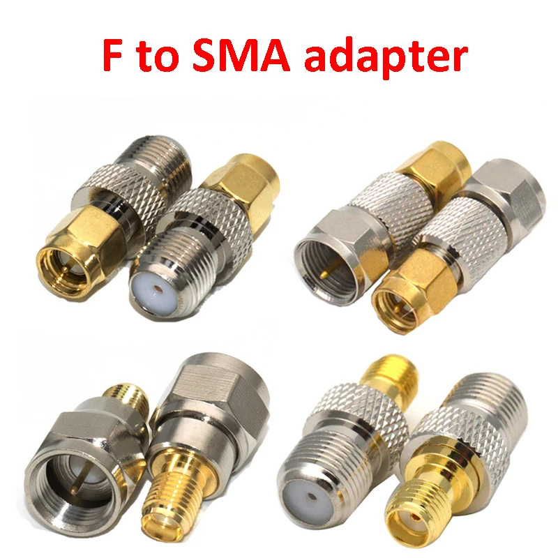 1Pcs Adapter F TV to SMA Male Plug & Female Jack Straight RF Coaxial Connector For Antenna Wire Terminals
1Pcs Adapter F TV to SMA Male Plug & Female Jack Straight RF Coaxial Connector For Antenna Wire Terminals