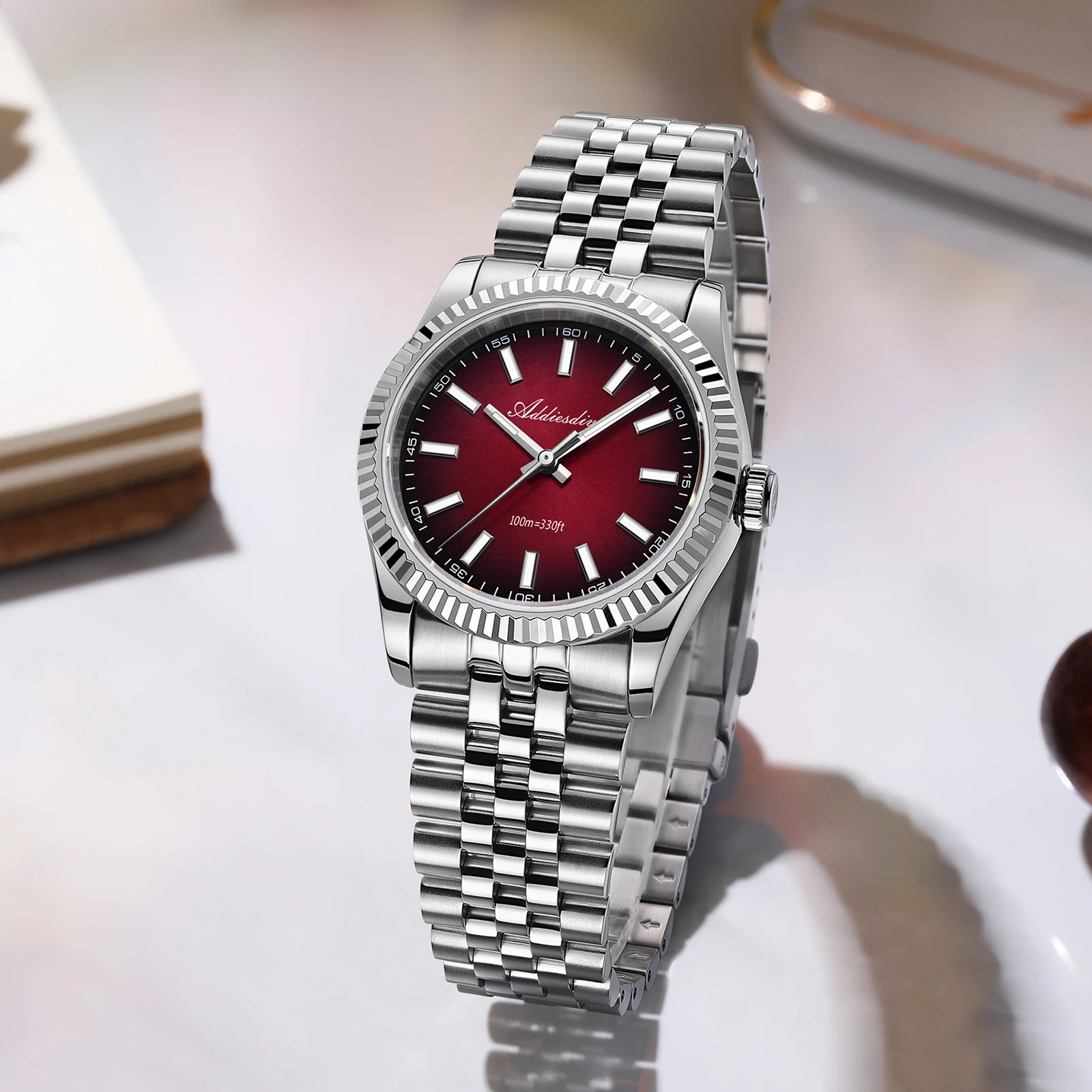ADDIESDIVE Simple Sapphire Watch For Men Ultra-thin Quartz Movement Gradient Sun Dial Watches BGW9 Luminous AD2073 reloj hombre
ADDIESDIVE Simple Sapphire Watch For Men Ultra-thin Quartz Movement Gradient Sun Dial Watches BGW9 Luminous AD2073 reloj hombre