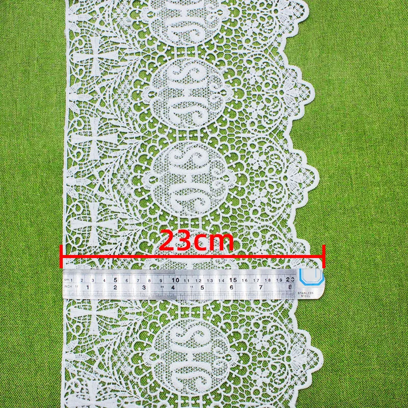 23cm ultra-wide Women's Clothing Decoration Bag Accessories Home Decorative Lace Trim 10Yards
23cm ultra-wide Women's Clothing Decoration Bag Accessories Home Decorative Lace Trim 10Yards