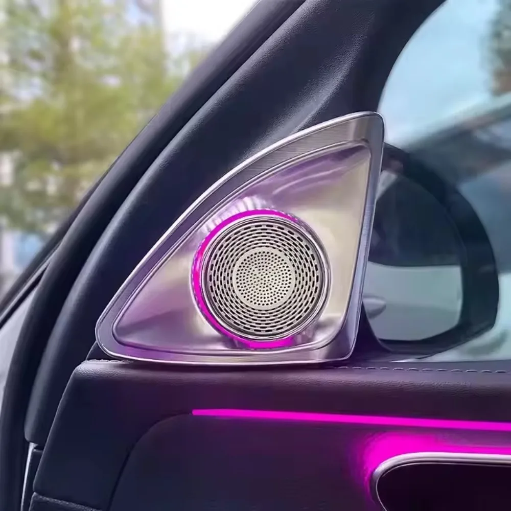 Premium multi-color 4D rotary automotive tweeter with ambient light for C-Class W206 automotive speakers
Premium multi-color 4D rotary automotive tweeter with ambient light for C-Class W206 automotive speakers