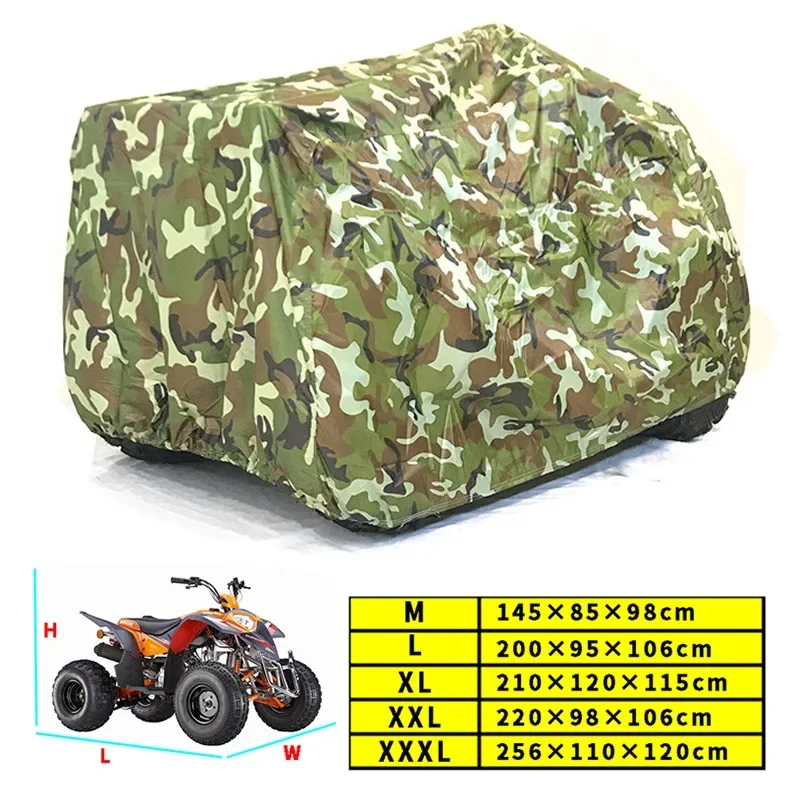 All Size Beach ATV Camouflage Protective Covers Quad Scooter Motorbike Rain&Waterproof Covers Anti-UV 4-wheel Motor Bike Cover
All Size Beach ATV Camouflage Protective Covers Quad Scooter Motorbike Rain&Waterproof Covers Anti-UV 4-wheel Motor Bike Cover