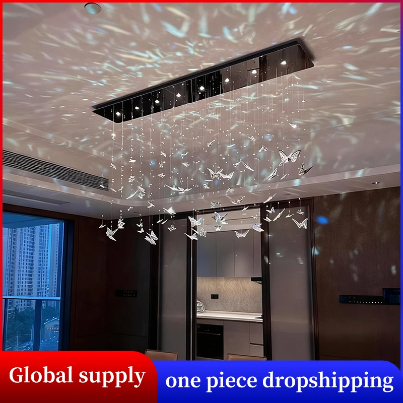 Living Room Ceiling Hanging Lamp Minimalism Kitchen Island Butterfly Crystal Hanging Lamp Dining Room Chandelier
Living Room Ceiling Hanging Lamp Minimalism Kitchen Island Butterfly Crystal Hanging Lamp Dining Room Chandelier