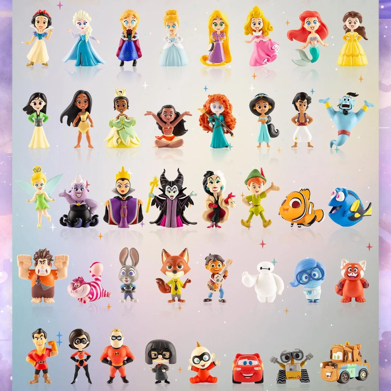 Disney 100th Anniversary Classic Figure Mini Blind Box Collection Mickey Mouse Donald Duck Princess Elsa Woody Nemo Stitch Toys
Disney 100th Anniversary Classic Figure Mini Blind Box Collection Mickey Mouse Donald Duck Princess Elsa Woody Nemo Stitch Toys