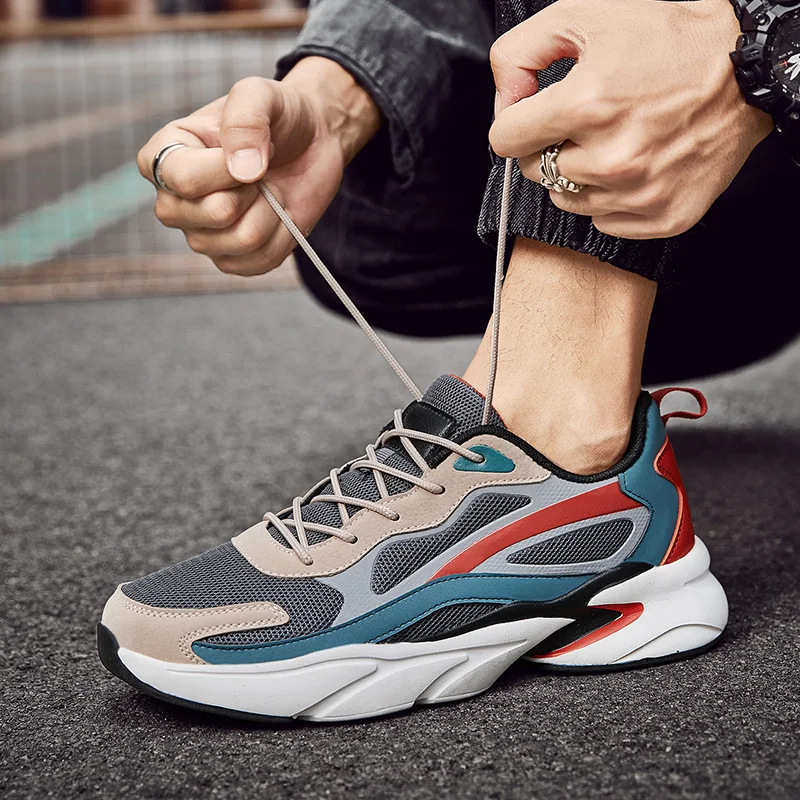 Spring Autumn Men's Plus Size Wide Width Running Shoes - Breathable Mesh Lightweight Versatile Non-Slip Outdoor Casual Sneakers
Spring Autumn Men's Plus Size Wide Width Running Shoes - Breathable Mesh Lightweight Versatile Non-Slip Outdoor Casual Sneakers