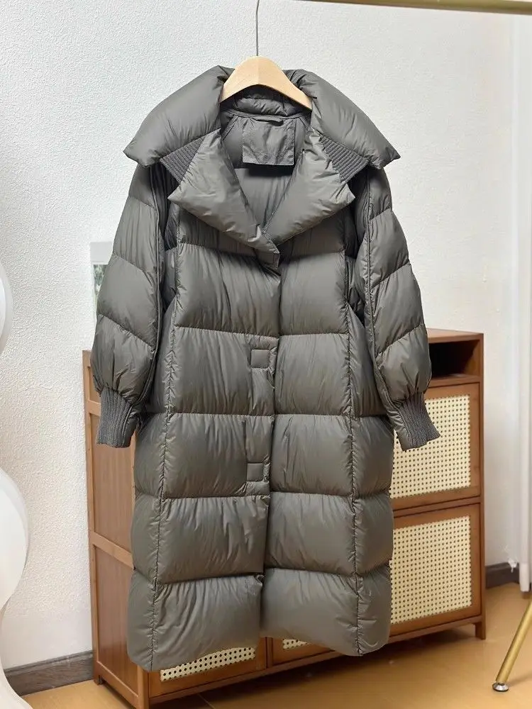 High End Fashionable And Comfortable Down Long Cotton Jacket For Women In Winter 2025, Loose And Thick Cotton Jacket
High End Fashionable And Comfortable Down Long Cotton Jacket For Women In Winter 2025, Loose And Thick Cotton Jacket