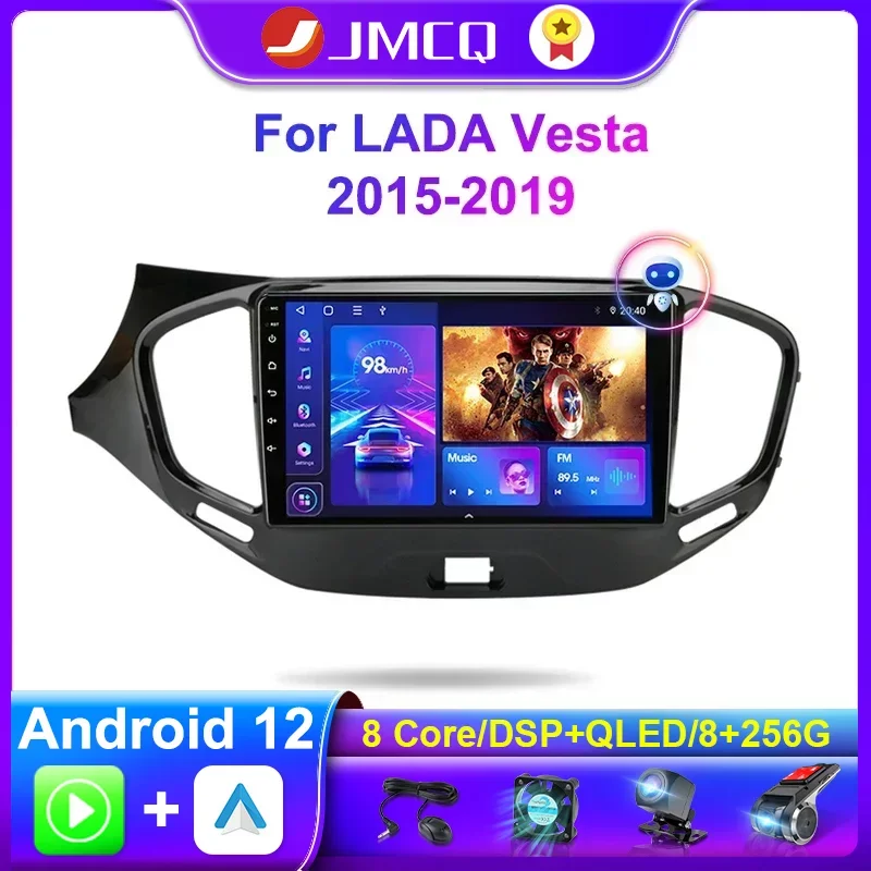 JMCQ Carplay Android 11 Car Stereo Radio Multimedia Video Player For LADA Vesta Cross Sport 2015-2019 Navigation 2 Din Head Unit
JMCQ Carplay Android 11 Car Stereo Radio Multimedia Video Player For LADA Vesta Cross Sport 2015-2019 Navigation 2 Din Head Unit