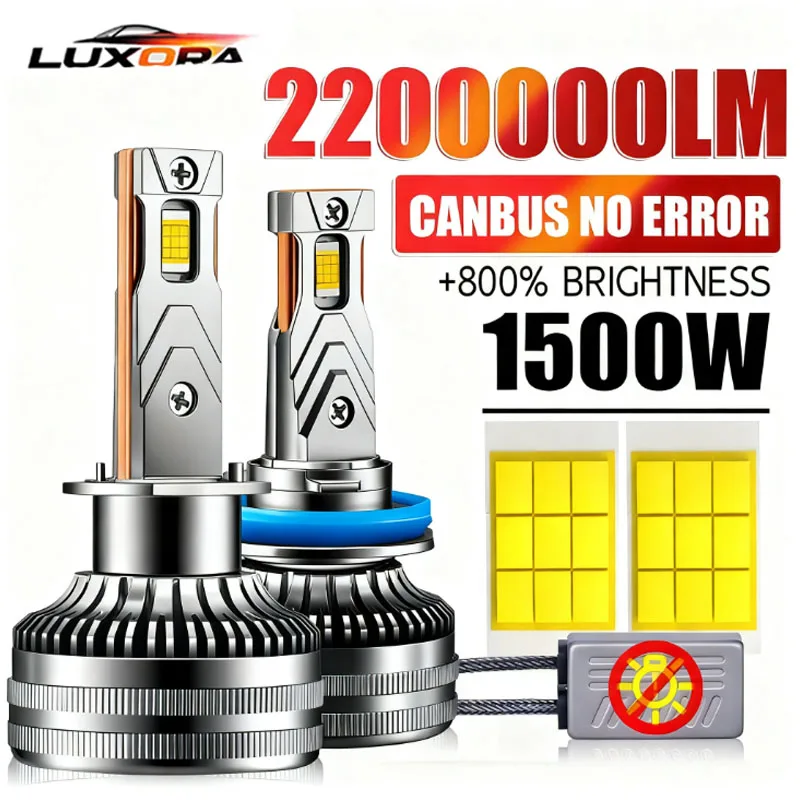 K5C H7 H4 LED Car Lights Canbus High Power LED 1500W 2200000LM H11 H13 H8 H1 HB3 9004 9005 HB4 9006 9007 9012 8150 Chip Fog Lamp
K5C H7 H4 LED Car Lights Canbus High Power LED 1500W 2200000LM H11 H13 H8 H1 HB3 9004 9005 HB4 9006 9007 9012 8150 Chip Fog Lamp