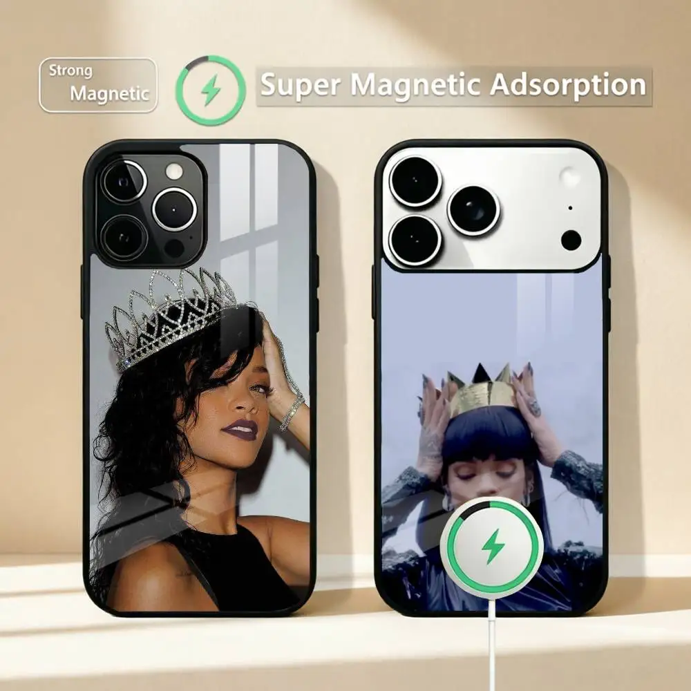 Hot singer R-Rihannas Fashion Phone Case For iPhone17,16,15,14,13,12,11 Plus,Pro Supports Magnetic Wireless Charging
Hot singer R-Rihannas Fashion Phone Case For iPhone17,16,15,14,13,12,11 Plus,Pro Supports Magnetic Wireless Charging
