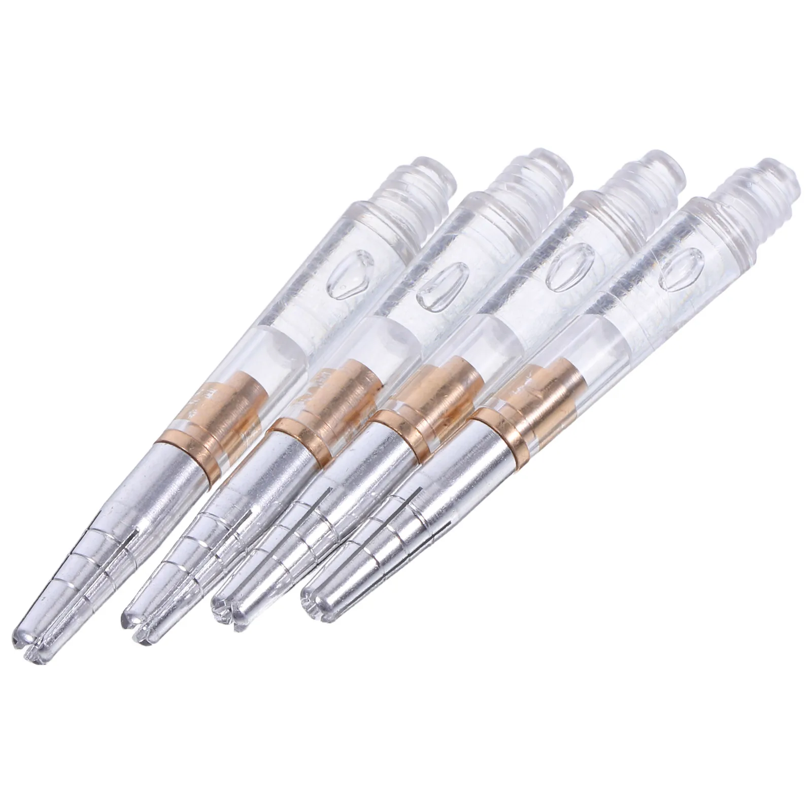 4pcs Transparent Plastic Dart Flight Shaft Professional Plastic Tip Dart Adult Electronic Dart Board Professional Large Capacity
4pcs Transparent Plastic Dart Flight Shaft Professional Plastic Tip Dart Adult Electronic Dart Board Professional Large Capacity