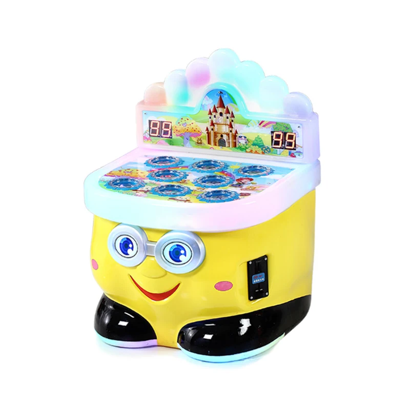 Little Elf Coin Operated Kids Hitting Hammer Ticket Redemption Game Play Machine Indoor Whack a Mole Game
Little Elf Coin Operated Kids Hitting Hammer Ticket Redemption Game Play Machine Indoor Whack a Mole Game