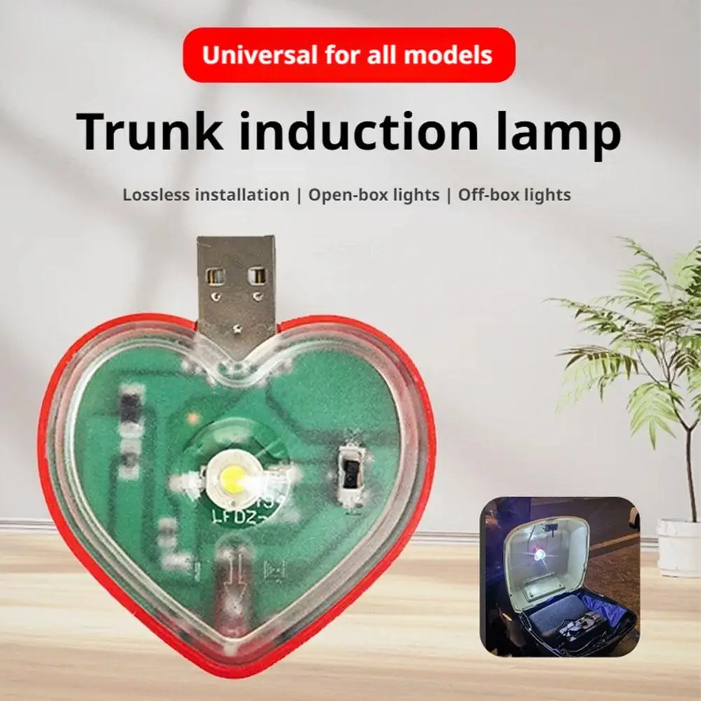 LED Car Lights Interior Car Trunk Light In Heart Shape Car Light Wireless Sensor Atmosphere Interior Automotive Light Motio Z8M2
LED Car Lights Interior Car Trunk Light In Heart Shape Car Light Wireless Sensor Atmosphere Interior Automotive Light Motio Z8M2