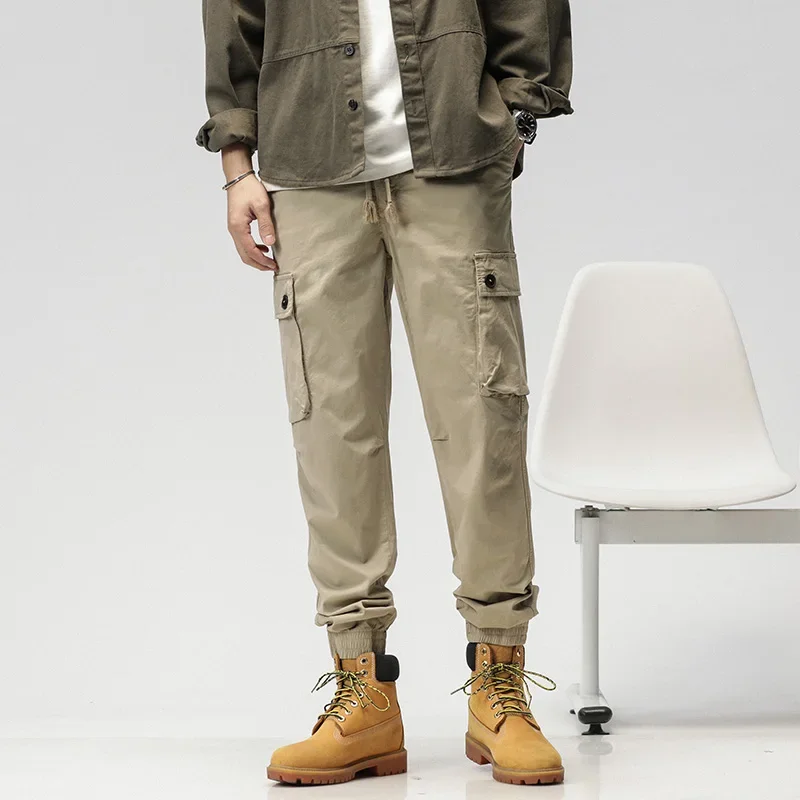 Men's Fitness Pants Casual Pants Work Pants New Men Casual Multi Pocket Workwear Pants Outdoor Loose Straight Leg Long Pants
Men's Fitness Pants Casual Pants Work Pants New Men Casual Multi Pocket Workwear Pants Outdoor Loose Straight Leg Long Pants