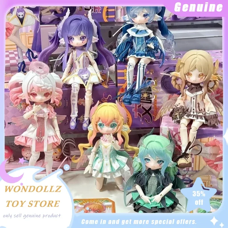 Подлинная коробка Penny'S Box Luluya, серия Symphonic Poem, слепая коробка 1/8 Bjd, модель, милая фигурка, кукла, настольное украшение, подарок-сюрприз 
Подлинная коробка Penny'S Box Luluya, серия Symphonic Poem, слепая коробка 1/8 Bjd, модель, милая фигурка, кукла, настольное украшение, подарок-сюрприз