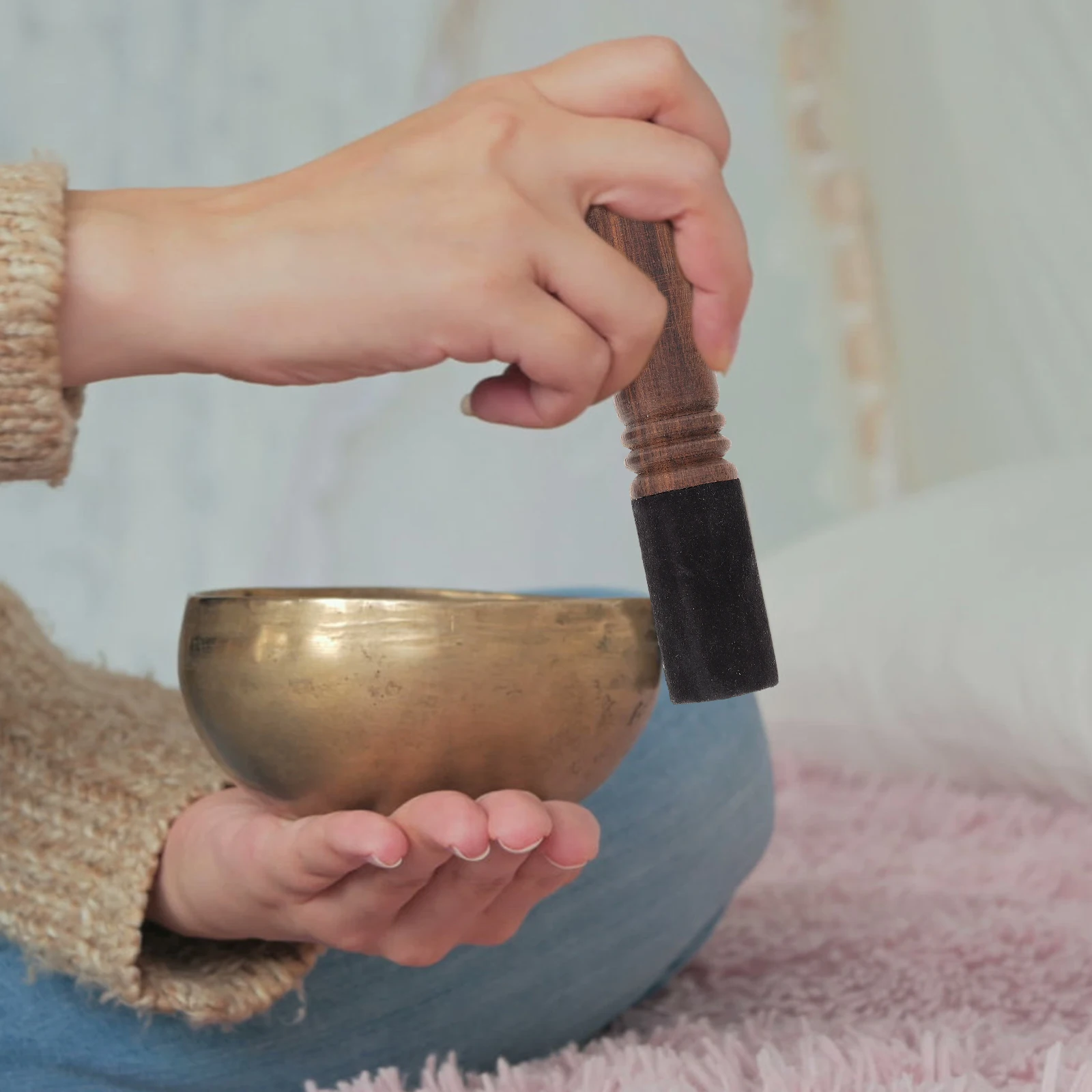 Buddha Sound Bowl Wooden Stick Singing Mallet Bowls Handle Accessories Nepal Handmade Accessory
Buddha Sound Bowl Wooden Stick Singing Mallet Bowls Handle Accessories Nepal Handmade Accessory