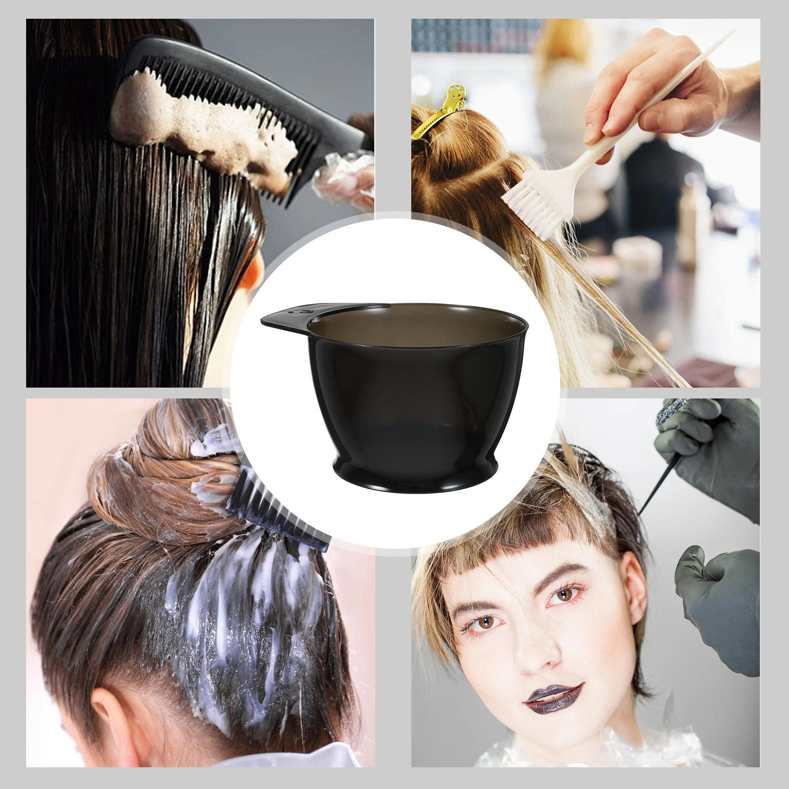 2Pcs AntiSlip HairDyeBowls SalonHairdressingTools ReusablePlastic Bowls TintingBowl Set HairColoring
2Pcs AntiSlip HairDyeBowls SalonHairdressingTools ReusablePlastic Bowls TintingBowl Set HairColoring