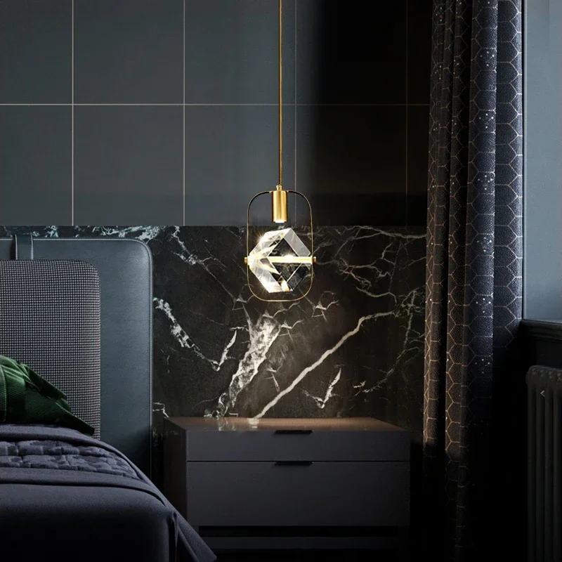 Modern Luxury Chandelier Crystal Copper LED Pendant Light Living Room Bedside Spotlight Hanging Lamp Kitchen Suspension Fixture
Modern Luxury Chandelier Crystal Copper LED Pendant Light Living Room Bedside Spotlight Hanging Lamp Kitchen Suspension Fixture