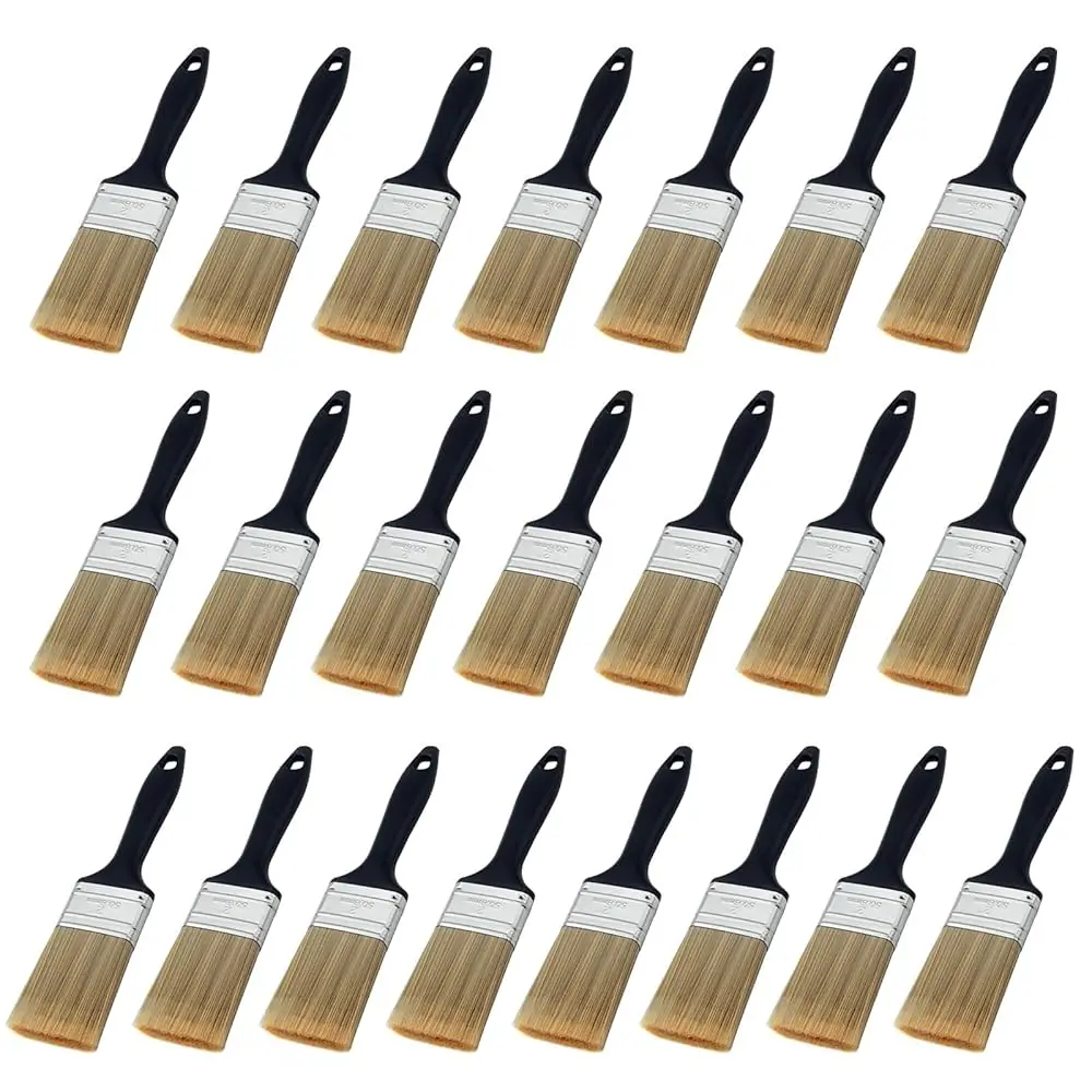Free Shipping-22 Pieces 2 Inch Paint Brush,Flat Paint Brushes Professional Paint Tools with Treated Plastic Handle for DIY Paint
Free Shipping-22 Pieces 2 Inch Paint Brush,Flat Paint Brushes Professional Paint Tools with Treated Plastic Handle for DIY Paint