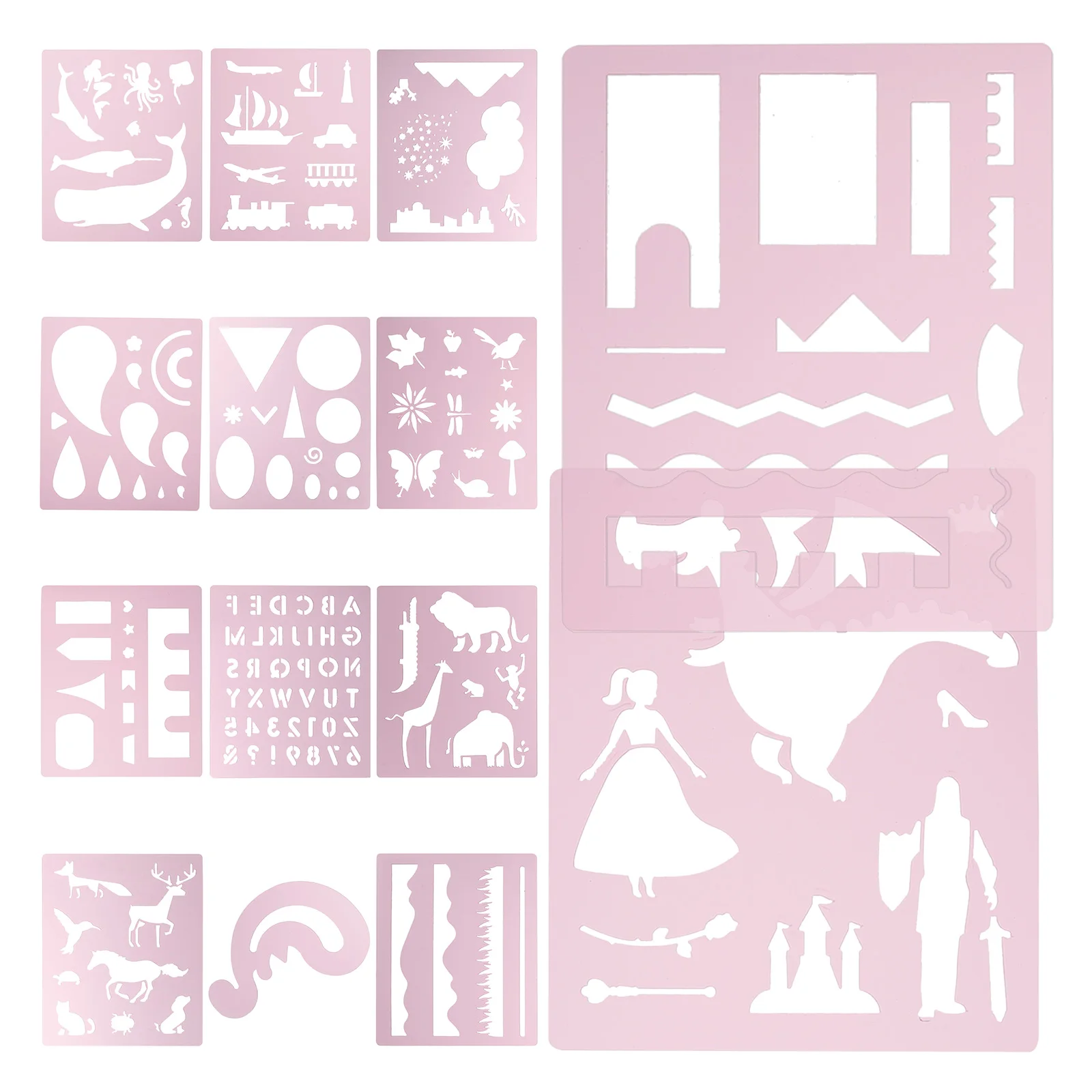 14Pcs DIY Hand Account Template Eco-Friendly Stencils Reusable Hollow Painting Templates For Scrapbooking Drawing Projects
14Pcs DIY Hand Account Template Eco-Friendly Stencils Reusable Hollow Painting Templates For Scrapbooking Drawing Projects