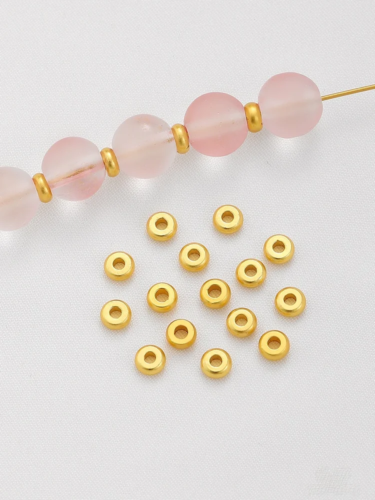 Handmade DIY round Beads Lucky Charm Small Gold Beads Spacer Accessories for Bracelets Necklaces Separate Beads Spacer
Handmade DIY round Beads Lucky Charm Small Gold Beads Spacer Accessories for Bracelets Necklaces Separate Beads Spacer