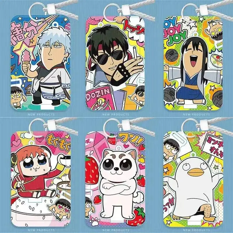Gintama Sakata Gintoki Katsura Kotarou Kagura Anime Peripheral Creative Acg Cartoon Print Student Campus Bus Card Protective Cas
Gintama Sakata Gintoki Katsura Kotarou Kagura Anime Peripheral Creative Acg Cartoon Print Student Campus Bus Card Protective Cas