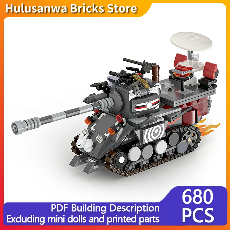 Tracked Military Tank Model MOC Building Bricks War Equipment Modular Technology Gifts Holiday Assemble Children Toys Suit
Tracked Military Tank Model MOC Building Bricks War Equipment Modular Technology Gifts Holiday Assemble Children Toys Suit